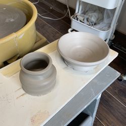 The Workshop Mpls - Vase and Bowl made in a 1-hour Pop-In Class