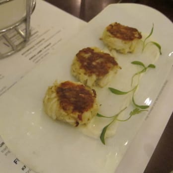 Zaytinya - Aglaia Kremezi Style Crab Cakes - Greek Near Me - Washington, DC, District of Columbia Zaytinya - Aglaia Kremezi Style Crab Cakes - Greek Near Me - Washington, DC, District of Columbia