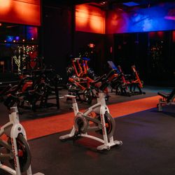 Speakeasy Fitness - Pasadena - Speakeasy Fitness Pasadena has a turf section for stretches and lunges.