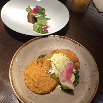 Gunther & Co - Pork belly and fried green tomatoes - Seafood Near Me - Baltimore, Maryland