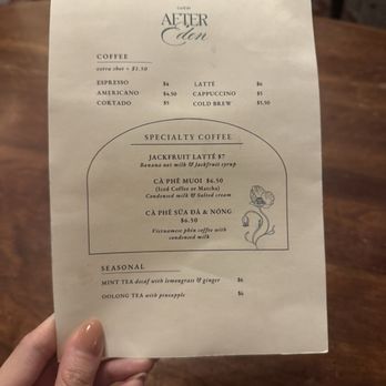 After Eden - menu - Cocktail Bars Near Me - New York, New York After Eden - menu - Cocktail Bars Near Me - New York, New York