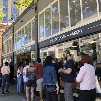 The Butchers Son - Sun 7/8/18 11:35am long line out the door! - Salad Near Me - Berkeley, California