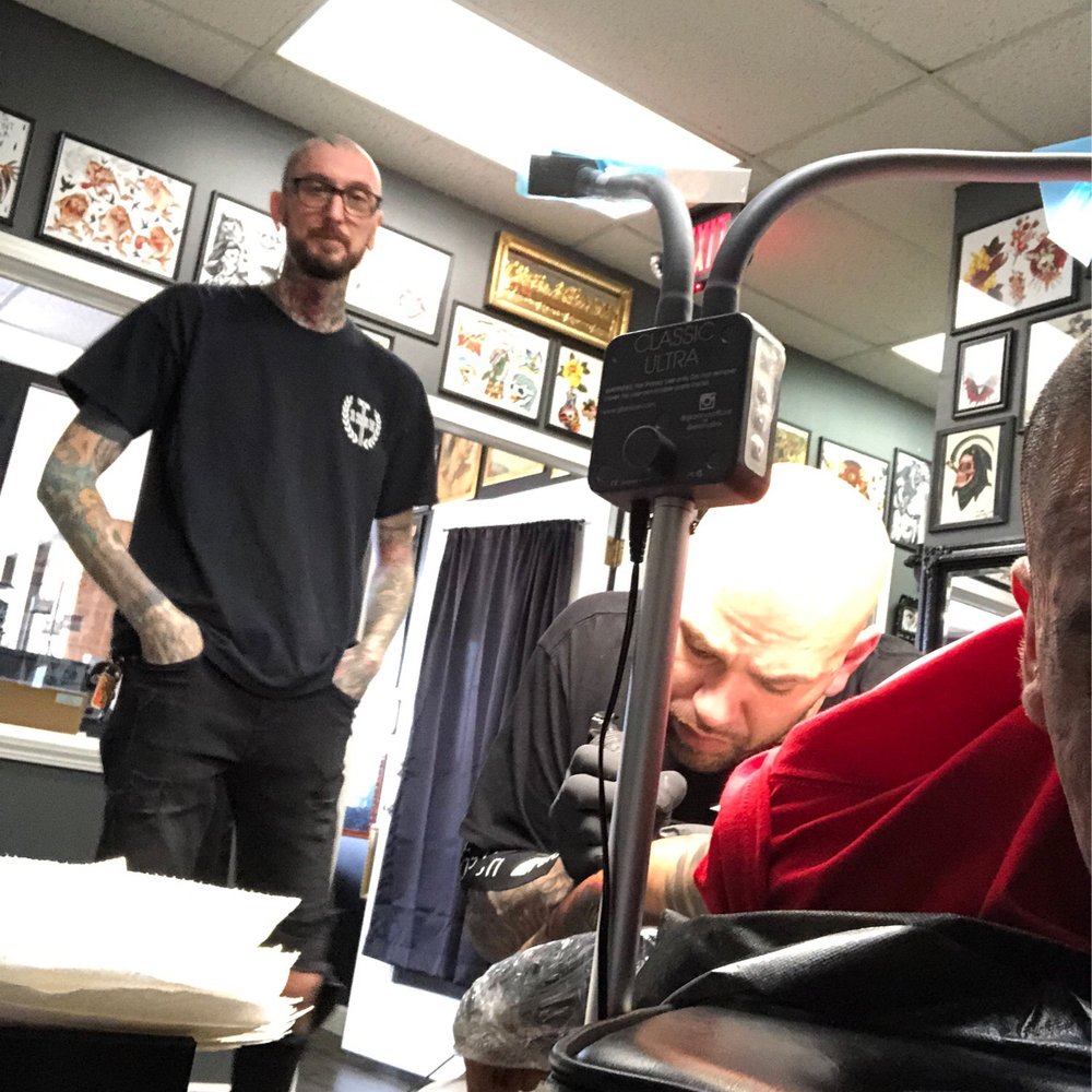 Black Mass Tattoo - The shop - Tattoo Near Me - Austin, Texas Black Mass Tattoo - The shop - Tattoo Near Me - Austin, Texas