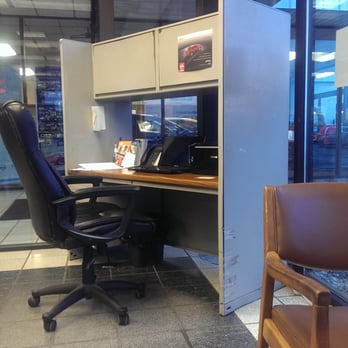 Hove Nissan - Very modern office equipment! (Note scotch tape and rubbed through floor under chair lol) - Car Dealers Near Me - Bradley, Illinois Hove Nissan - Very modern office equipment! (Note scotch tape and rubbed through floor under chair lol) - Car Dealers Near Me - Bradley, Illinois