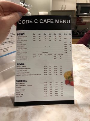 Menu photo 5 Code C Cafe Modesto, CA