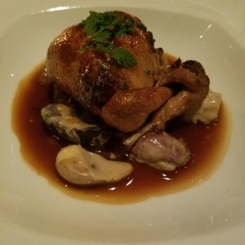 Gary Danko - Roast quail stuffed w/mushrooms and quinoa - New American Near Me - San Francisco, California