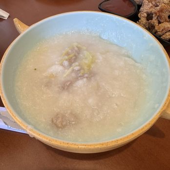 Master Kong - Congee with Pork - Asian Fusion Near Me - Portland, Oregon