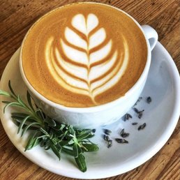 Iced Lavender Latte