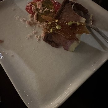 ZINC - Raspberry chocolate mousse cake - New American Near Me - New Haven, Connecticut