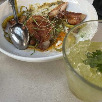 Aba - Crispy chicken thigh - Mediterranean Near Me - Chicago, Illinois