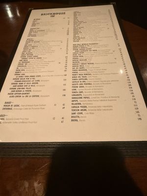 Menu photo 4 BrickHouse 737 Ouray, CO