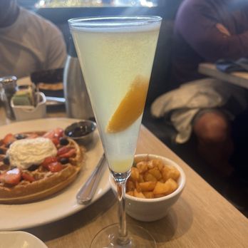 Hash Kitchen - Peach mimosa it's was so good!! - Breakfast & Brunch Near Me - Chandler, Arizona