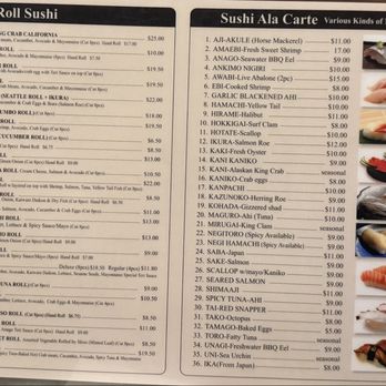Yanagi Sushi - Japanese Near Me - Honolulu, Hawaii