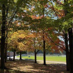 One of three ball fields.