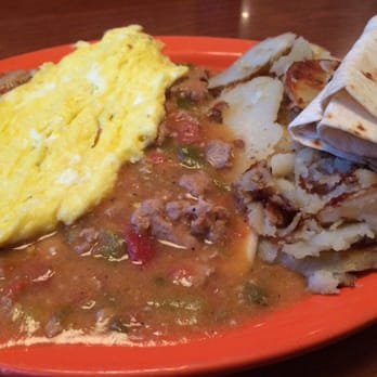Sam's No 3 - Heuvos rancheros... Green chili style! - Breakfast & Brunch Near Me - Denver, Colorado