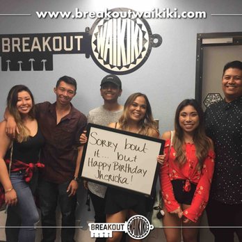 Breakout Waikiki - LOVE how they post our photos for us to keep! - Escape Games Near Me - Honolulu, Hawaii Breakout Waikiki - LOVE how they post our photos for us to keep! - Escape Games Near Me - Honolulu, Hawaii