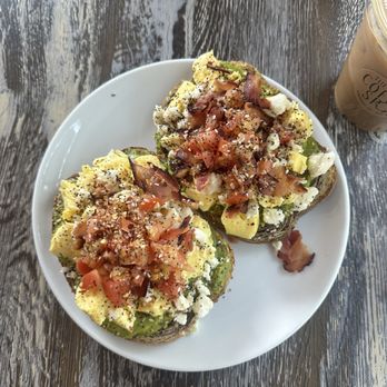 The Coffee Spot - Loaded avocado toast - Coffee & Tea Near Me - Simsbury, Connecticut