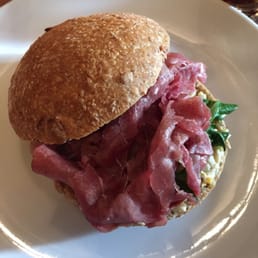 Smoked beef sandwich