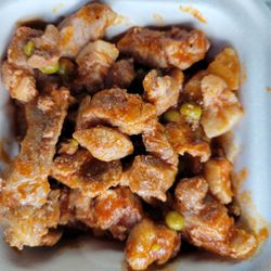 Pork guisantes