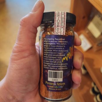 Penzeys Spices - a hand holding a jar of spices - Herbs & Spices Near Me - Greenfield, Wisconsin Penzeys Spices - a hand holding a jar of spices - Herbs & Spices Near Me - Greenfield, Wisconsin