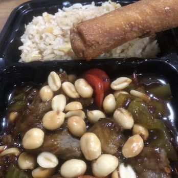 Delicious Garden - King po beef with fried rice and egg roll - Chinese Near Me - New Braunfels, Texas Delicious Garden - King po beef with fried rice and egg roll - Chinese Near Me - New Braunfels, Texas