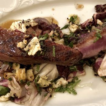 Suraya - Duck Meshwi, Mulberry & Grilled Radichio - Lebanese Near Me - Philadelphia, Pennsylvania
