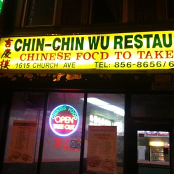 New Chin Chin Wu Restaurant - a neon sign - Chinese Near Me - Brooklyn, New York