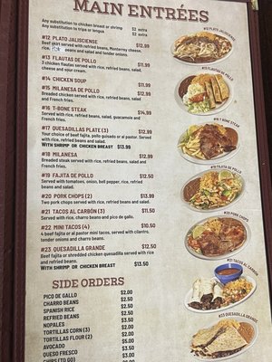 Menu photo 3 El Rancherito Houston, TX