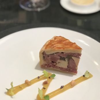 La Dame de Pic London - Pigeon and foie gras appetizer - French Near Me - London, XGL