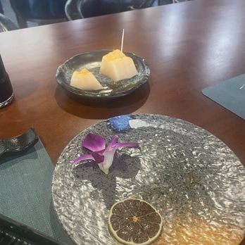 Corner Sushi & Hibachi - Cantalope dessert - Sushi Bars Near Me - Roswell, Georgia