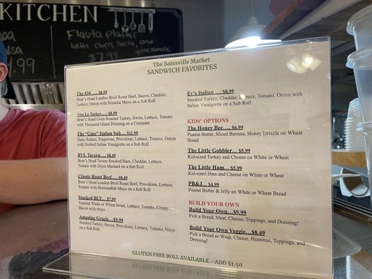 Menu photo 2 The Batesville Market Batesville, VA