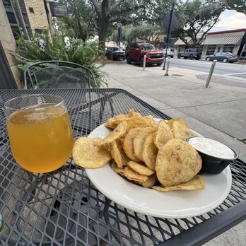 Newgrass Brewing - Fried squash - Breweries Near Me - Shelby, North Carolina