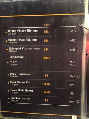 Menu photo 6 Teppanya Clark Freeport Philippines, PAM