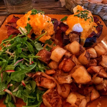 El Vez - Blue Cornbread Benedict - Mexican Near Me - New York, New York