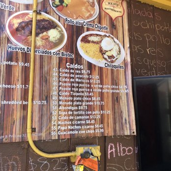 MX 30-30 ll - Menu 12/01/20 - Mexican Near Me - Los Angeles, California