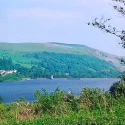 Llwyn On Reservoir - Llwyn On Reservoir in the Brecon Beacons, Wales