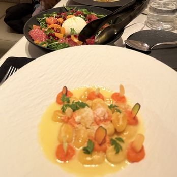 Chasing Rabbits - Carrot Gnocchi and Burrata Pomegranate Blood Orange salad - Bars Near Me - Vail, Colorado