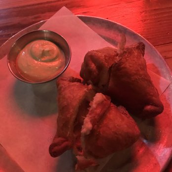 Paper Plane - Turkey pot pie samosas - Cocktail Bars Near Me - San Jose, California Paper Plane - Turkey pot pie samosas - Cocktail Bars Near Me - San Jose, California