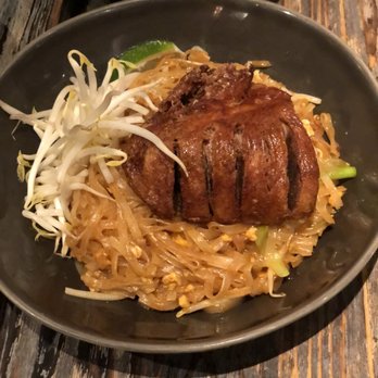 Up Thai - Pad Thai with crispy duck - Thai Near Me - New York, New York