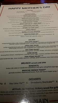 Menu photo 8 131 MAIN Restaurant Blakeney, NC