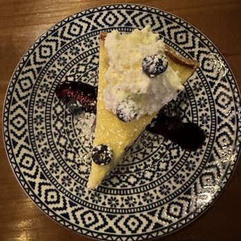 Del Mar Columbus - Blueberry Tart - Mediterranean Near Me - Columbus, Ohio