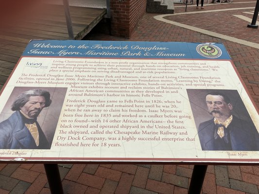 Frederick Douglass-Isaac Myers Maritime Park by null
