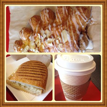 Panera Bread - Bear claw-Plain chocolate-breakfast sandwich. - Salad Near Me - Everett, Washington