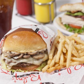Ruby's Express - Mushroom Swiss Burger Combo - Diners Near Me - Anthem, Arizona Ruby's Express - Mushroom Swiss Burger Combo - Diners Near Me - Anthem, Arizona