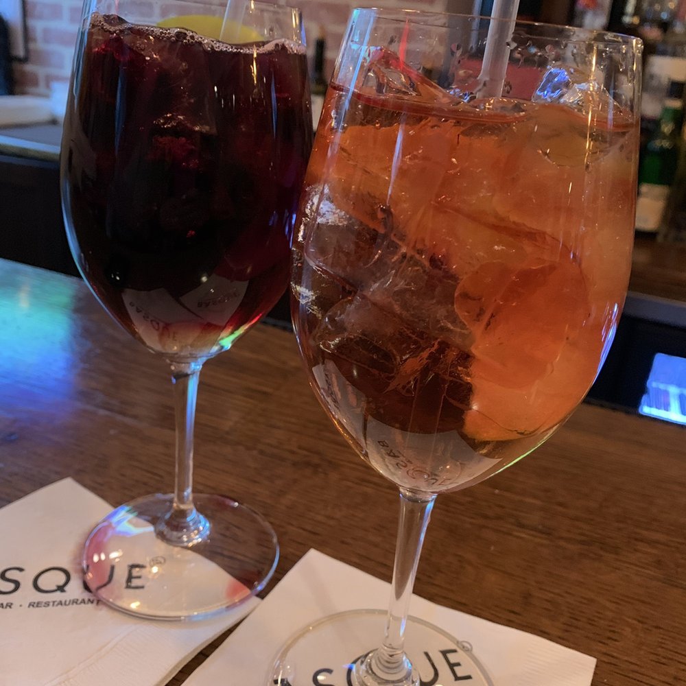Basque Tapas Bar - Rose and red sangria - Tapas Bars Near Me - Piermont, New York Basque Tapas Bar - Rose and red sangria - Tapas Bars Near Me - Piermont, New York