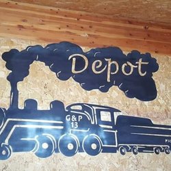 Depot - Sign made by Peterson Metal Products in Leadore.