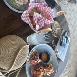 Maya Tulum Resort - Fish ceviche and shrimp tacos