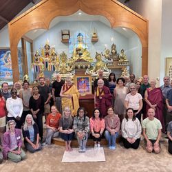 Kadampa Meditation Center Maryland - Group photo during a Saturday retreat