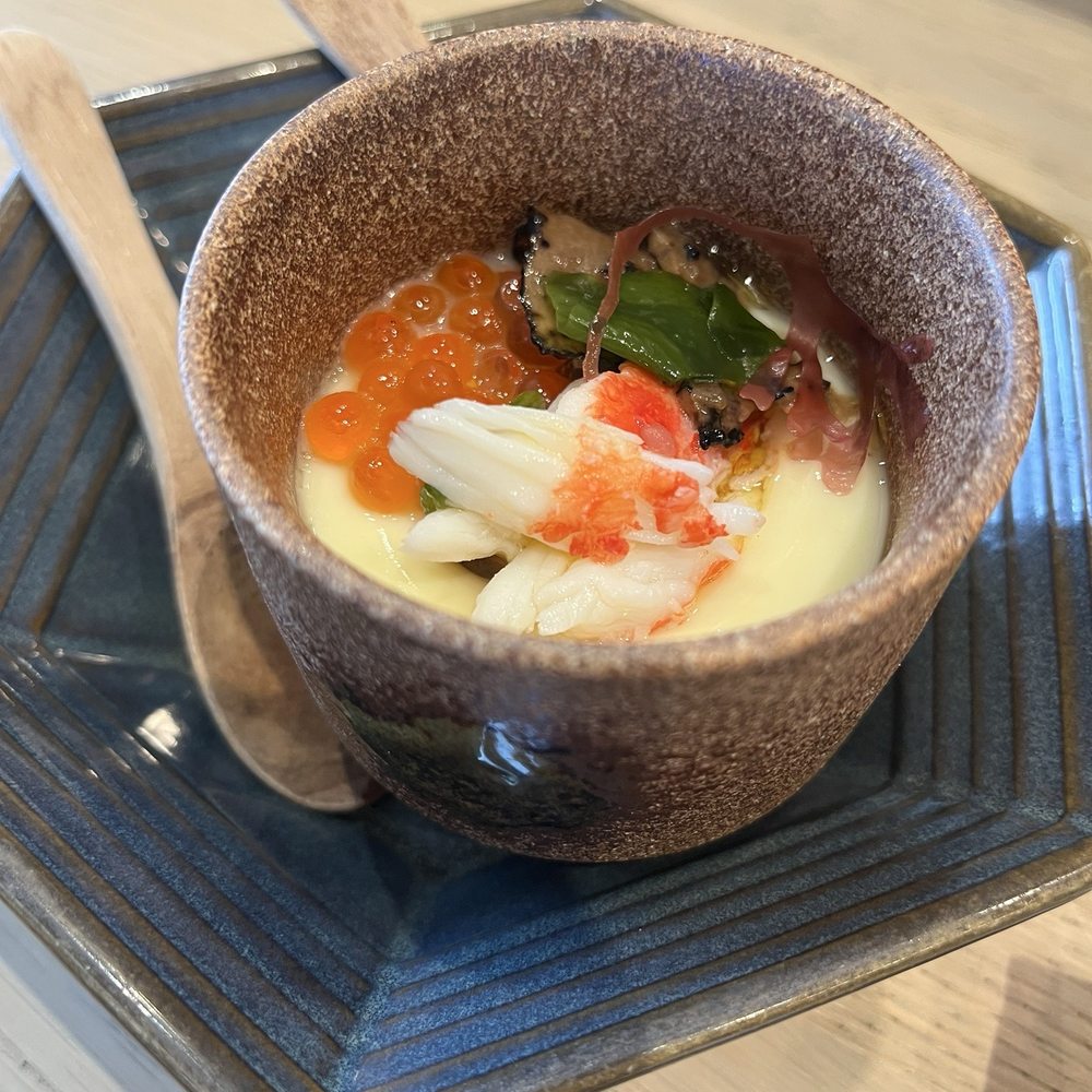 Akami Sushi - Crab chawanmushi ($18) - Sushi Bars Near Me - Arcadia, California
