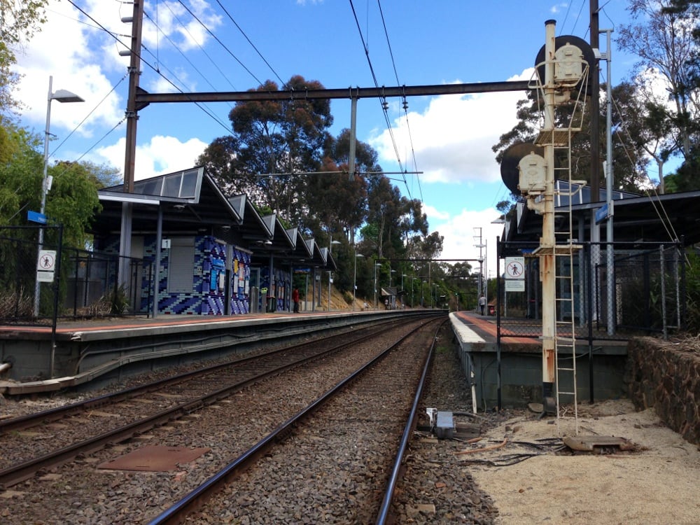 HEATHERDALE TRAIN STATION 27 Forster St, Mitcham Victoria, Australia Public Transportation